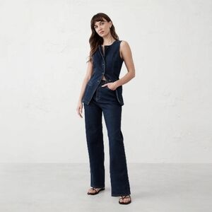 Banana Republic Ultra High Rise Straight Fit SZ 27